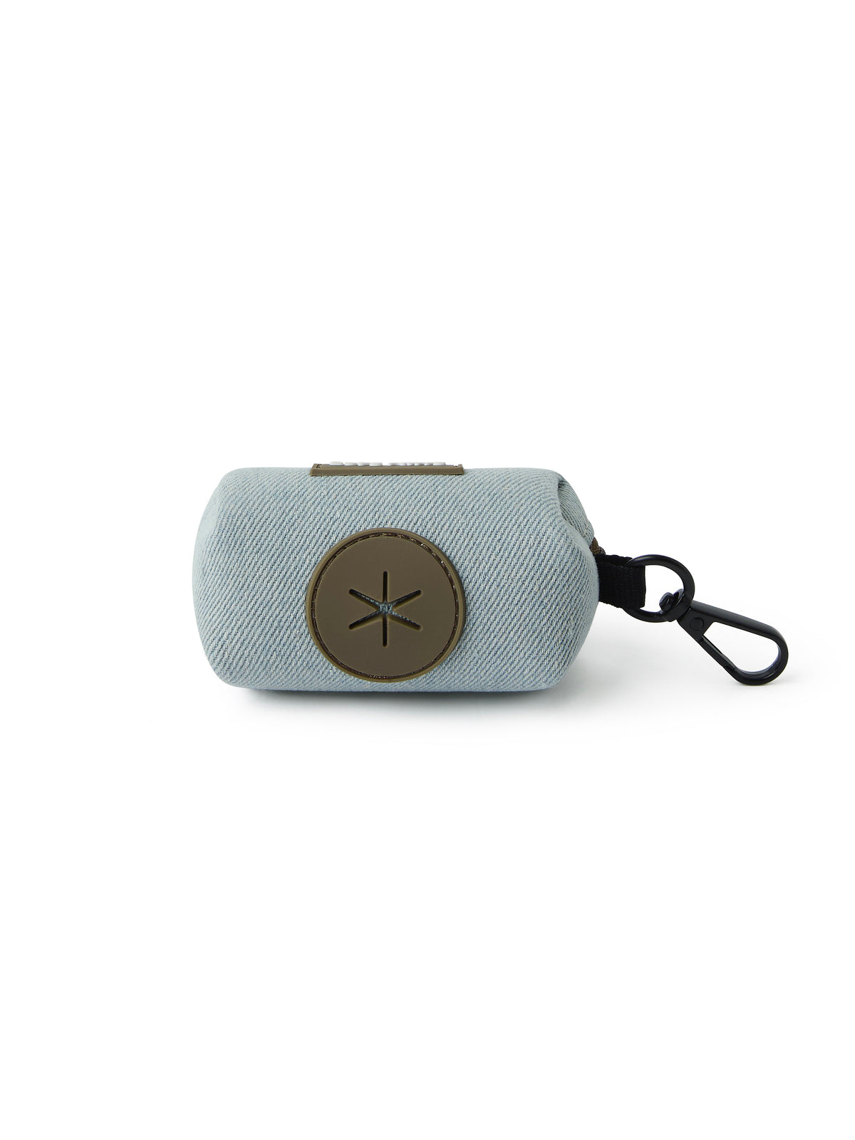 Poop Bag Pouch Baby Blue Denim